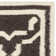 Rodgers Hand Woven Flat Weave Wool/Cotton Geometric Rug in Chocolate