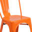 Commercial GradeMetal Indoor-Outdoor Stackable Chair-256719315