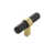 Matte Black & Brushed Golden Brass