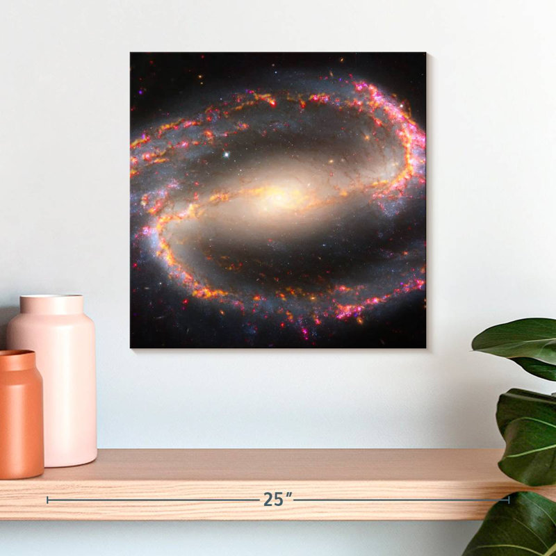 Arney Multiwavelength View Of NGC 1300, 16" H x 16" W