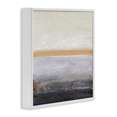 Giclée encadrée «Warm Peachy Horizon», design par Design Fabrikken