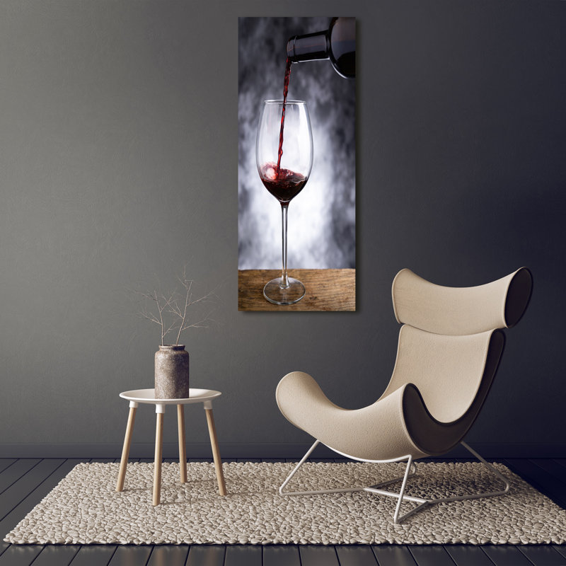 Red Wine - Wrapped Canvas Print