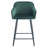 Ivanna Upholstered Counter Stool with Metal Frame-1541298684