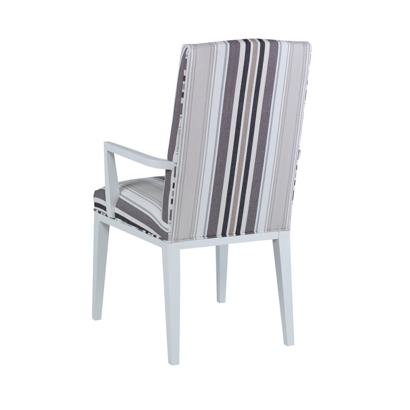 Ava Upholstered Arm Chair, Charcoal, F7286-Truffle