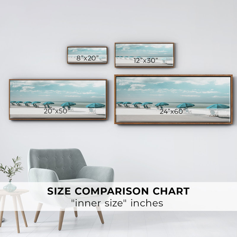 Idle Hours- Framed Canvas, 24" H x 60" W