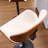 24"H Swivel Upholstered Barstool, Faux Leather Bar Stool for Kitchen Island, Adjustable Height Counter Stool with Back-111655710