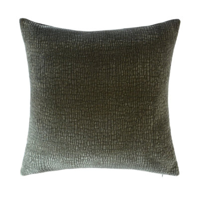 Tivoli Green Textured Pillow