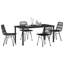 5 Piece Garden Dining Set Poly Rattan-1952444365-1952444370