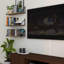 Ensemble de 3 tablettes murales 24 "en bois rustique flottant
