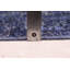 Tapis indigo à transition de couleur 9 pi 6 po x 12 pi 4 po