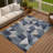Machine Washable Indoor/Outdoor Kesler ACN2373 Geometric Rug-60135047