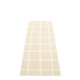 Ada Geometric Area Rug in Cream/White