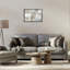 Art mural sur toile flottant abstrait subtil structuré neutre, design par Hannah Dawson-1274604172-1274604161