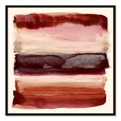 Sky Collection "Burgundy Sky II" Print by Nan