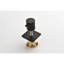 Matte Black Shower Volume Control Part - 3/4" Cast Metal, Brass. High Flow, Adjustable Handle, Precise Temperature Control, Valve Body