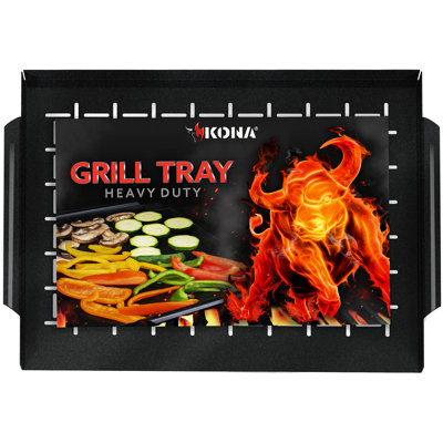 Steel Non-Stick Dishwasher Safe BBQ Topper