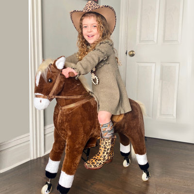 Walking Horse Mechanical Moving Horse Pony Ride on Toy