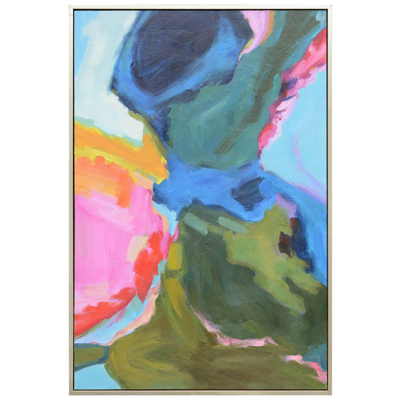 Adore Framed Wall Art - Pink