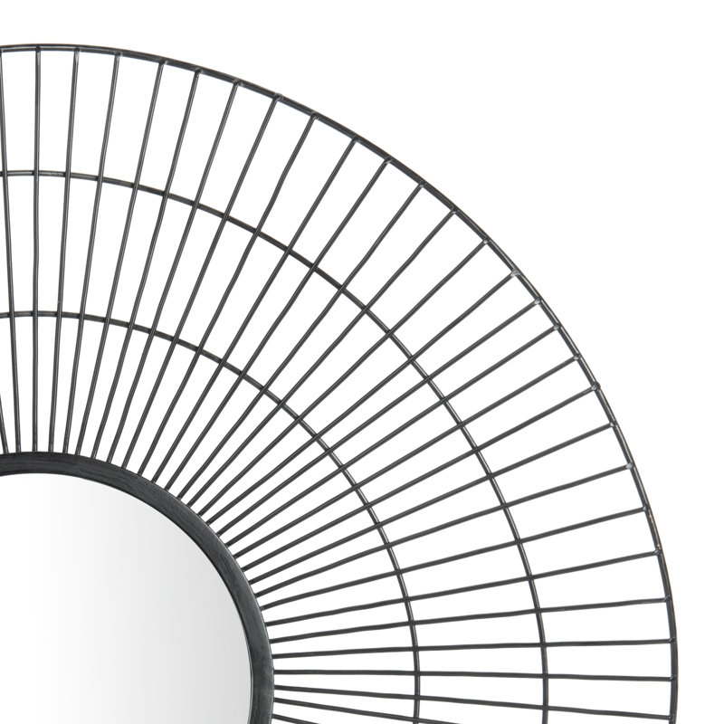 Nazario Metal Flat Wall Mirror
