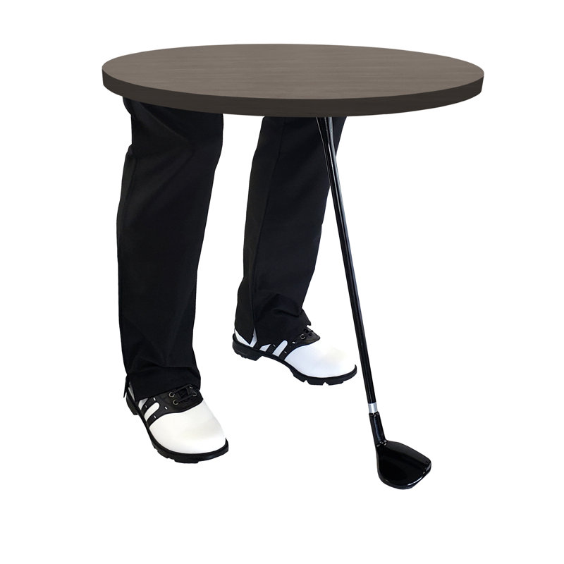 Table de bout abstraite, Argent