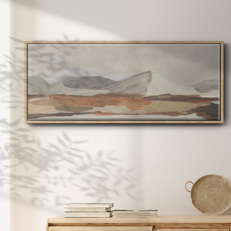 Dusky Mountain II- Framed Canvas