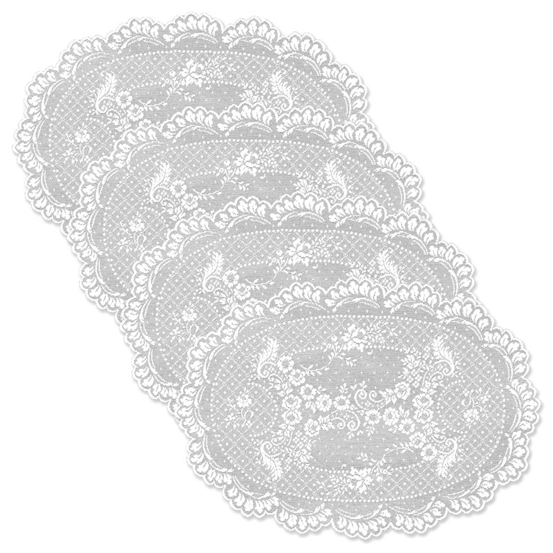Napperon Cornelia, Blanc