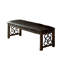 Banc en bois rustique Traditional