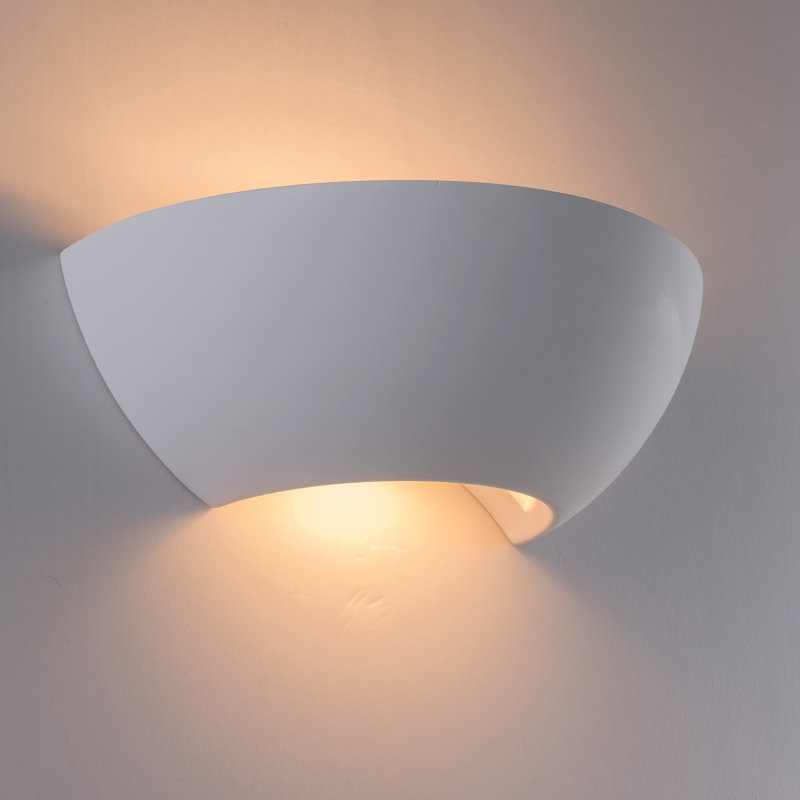 Surbhi Ceramic Flush Mounted Sconce