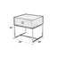 Table de bout durable et élégante pour une décoration polyvalente