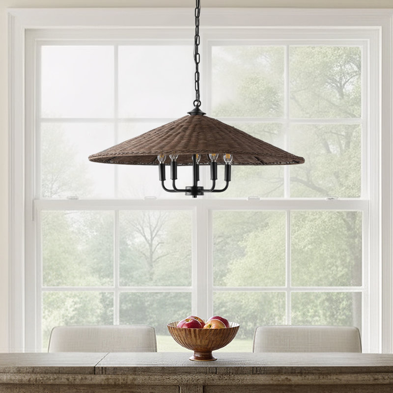 Venie 5 - Light Black Cone Pendant