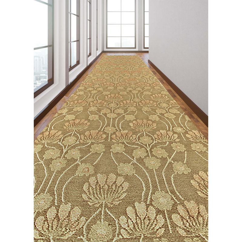 Floral Indoor Rug, Runner 3' x 10'