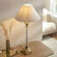 Glass and Steel Standard Table Lamp-977006020