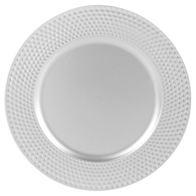 Alvert Melamine Geometric Charger