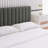 Velvet Upholstered Platform Bed Set With Bedside Panel Nightstand, No Box Spring Needed-326599744-326599747-326398833