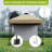 10x10 ft Instant Pop-Up Canopy with Removable Sidewalls, Portable Outdoor Tent with One-Push Setup, Waterproof Sun Shade for Party, Wedding, Backyard, Garden-125536406-125536407