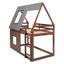 Lit superposé avec toit Wood House-1798009365