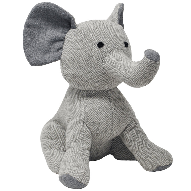 Narrows Elephant Fabric Door Wedge