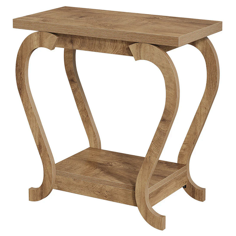 Modern Accent Side Table,2-Tier Coffee Table,End Table