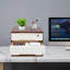 Boîte de rangement de bureau en bois à 3 niveaux avec tiroirs-1353301950