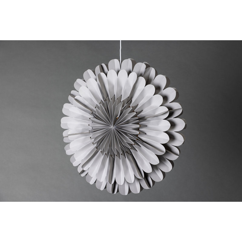Ellent 1 - Light Geometric Pendant, Dark Grey