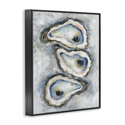 Organic Oyster Bar Framed Giclee, design by Carol Robinson