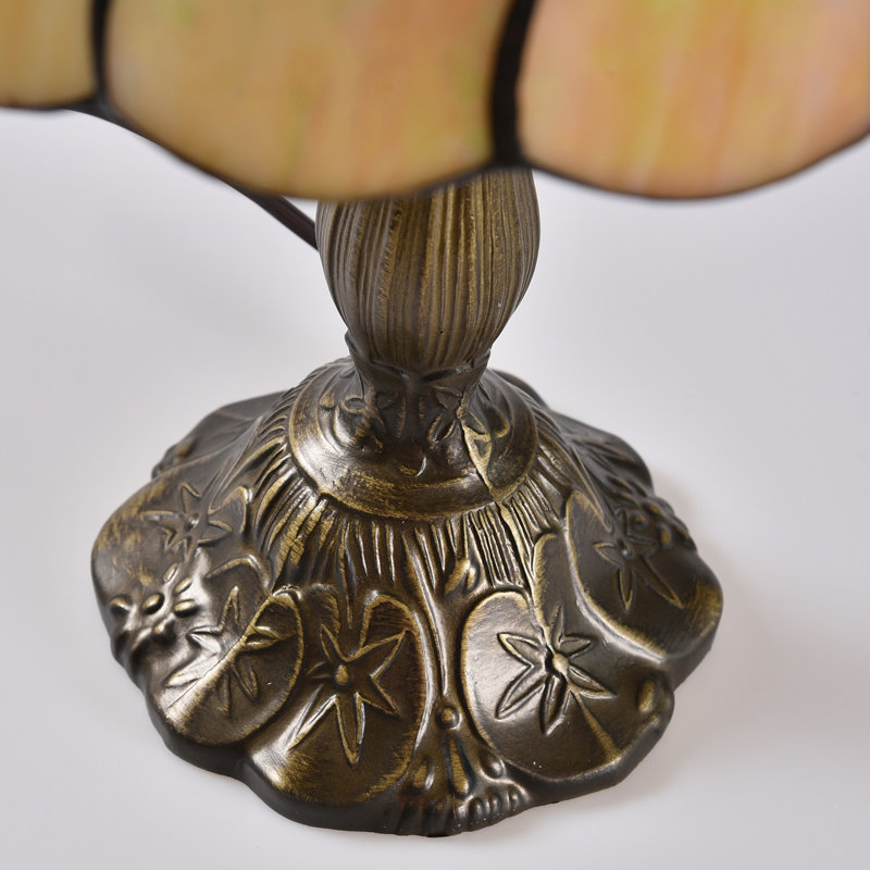 Carlita 18.11'' Accent Bronze Table Lamp Outlet Tiffany Lamp with 1 Bulb