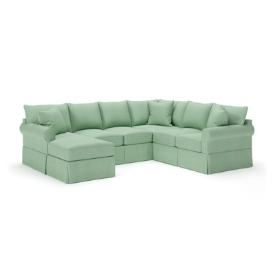 Amari Slipcovered U-Sectional