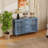 47.23" Buffet Sideboard Cabinet With Storage And Adjustable Shelves For Dining Room And Living Room-132798174