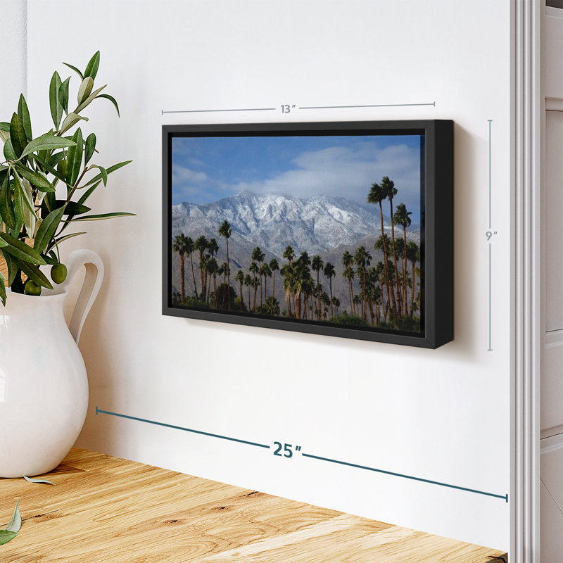 Ottosen Palm Springs Sierras Canvas Print, 9" H x 13" W