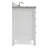 Cambridge 43'' Single Bathroom Vanity with Carrara Marble Top-513246686