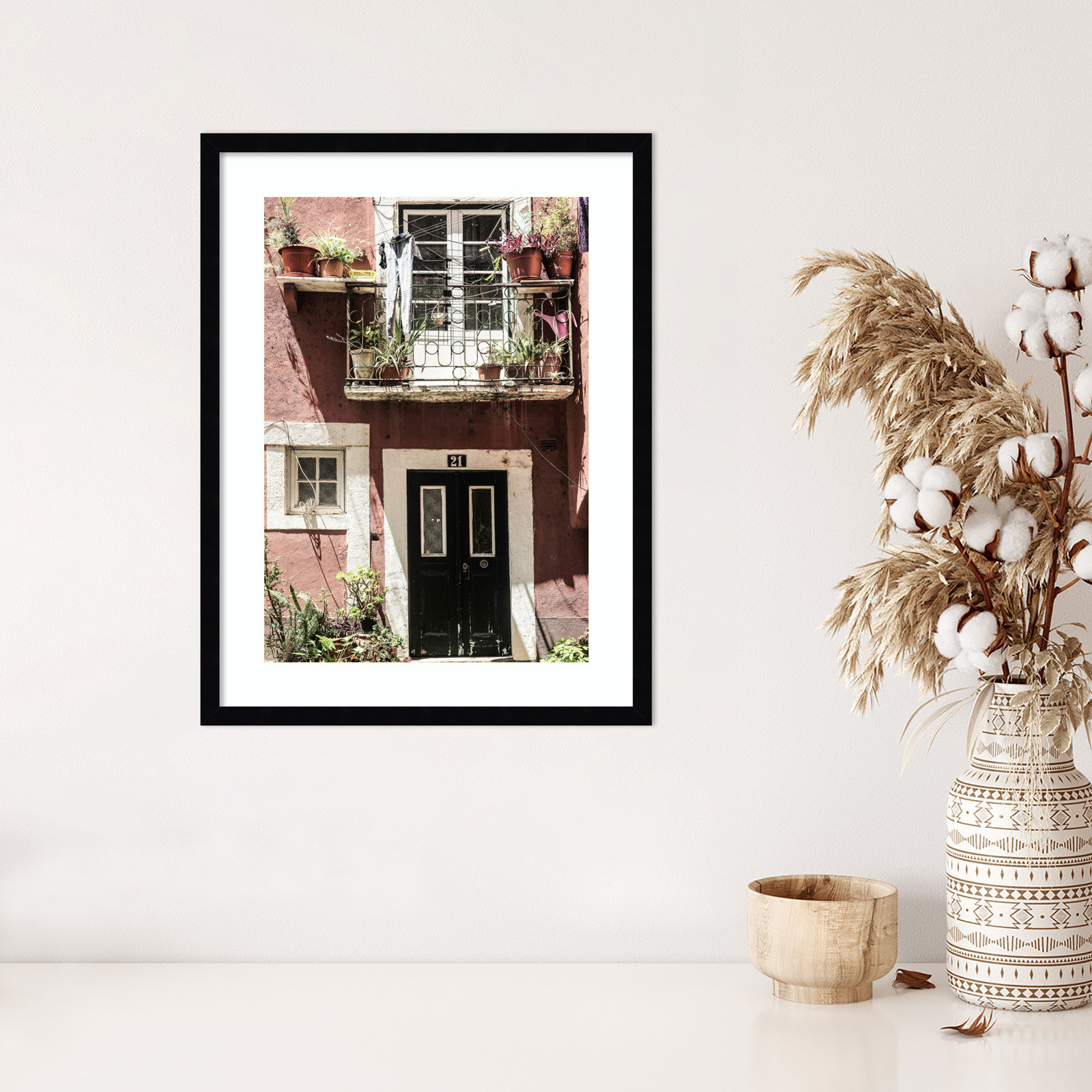 No 21 by Shot by Clint Wood Framed Wall Art Print, 25" H x 19" W, Black