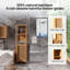 Armoire à linge autoportante en bambou Lizania-1572782654