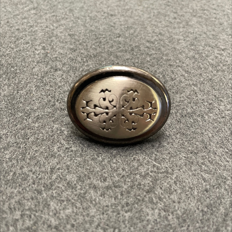 (5 Pack) 1-3/8 inch Cimarron Knob, Satin Nickel