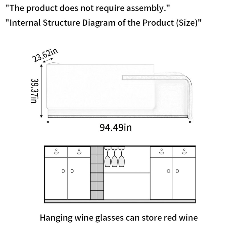 Élégant et moderne Colston - Multifonctionnel fonctionnel pour les bars, les bars, les pubs et les espaces de divertissement commerciaux